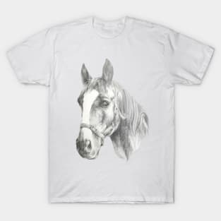 Stunning, realistic drawing of a horse T-Shirt